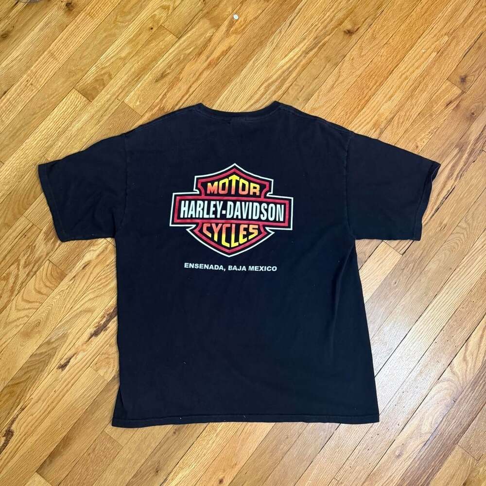 Harley-Davidson Ensenada Baja Mexico Graphic T-Shirt